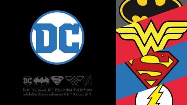 dc comics logo batman wonder woman flash superman