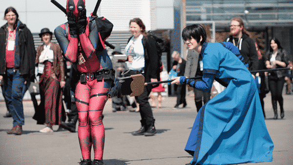 mashup, cosplay, Pyrkon, Deadpool