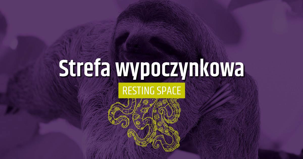 strefa wypoczynkowa pyrkon resting space