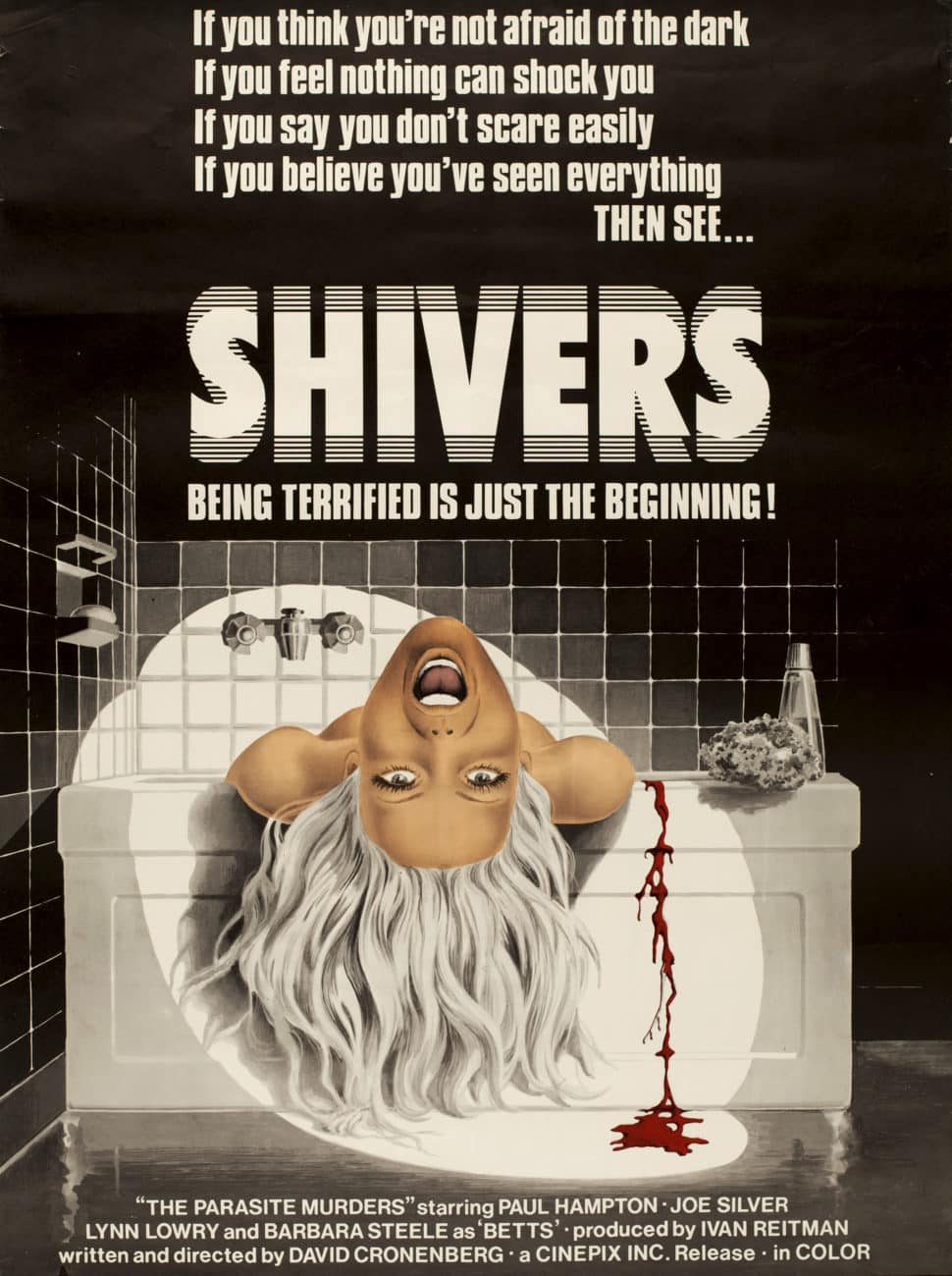 Shivers, Poster