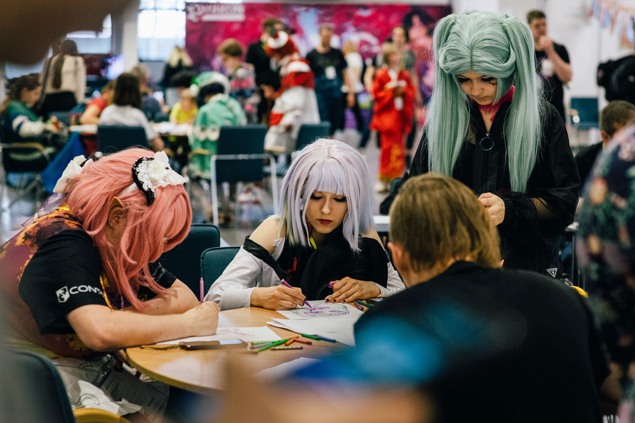 VTuber Kokuri Kurune - guest of the Manga and Anime Zone ⋆ Pyrkon