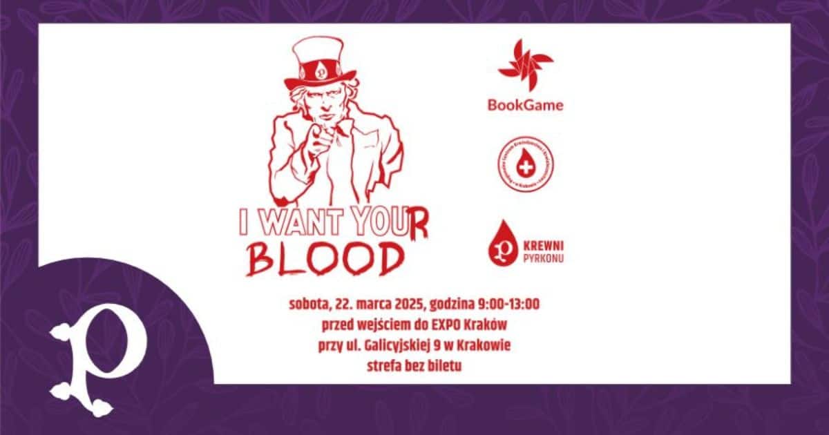 Krewni Pyrkonu pojawią się na Targach BookGame w Krakowie