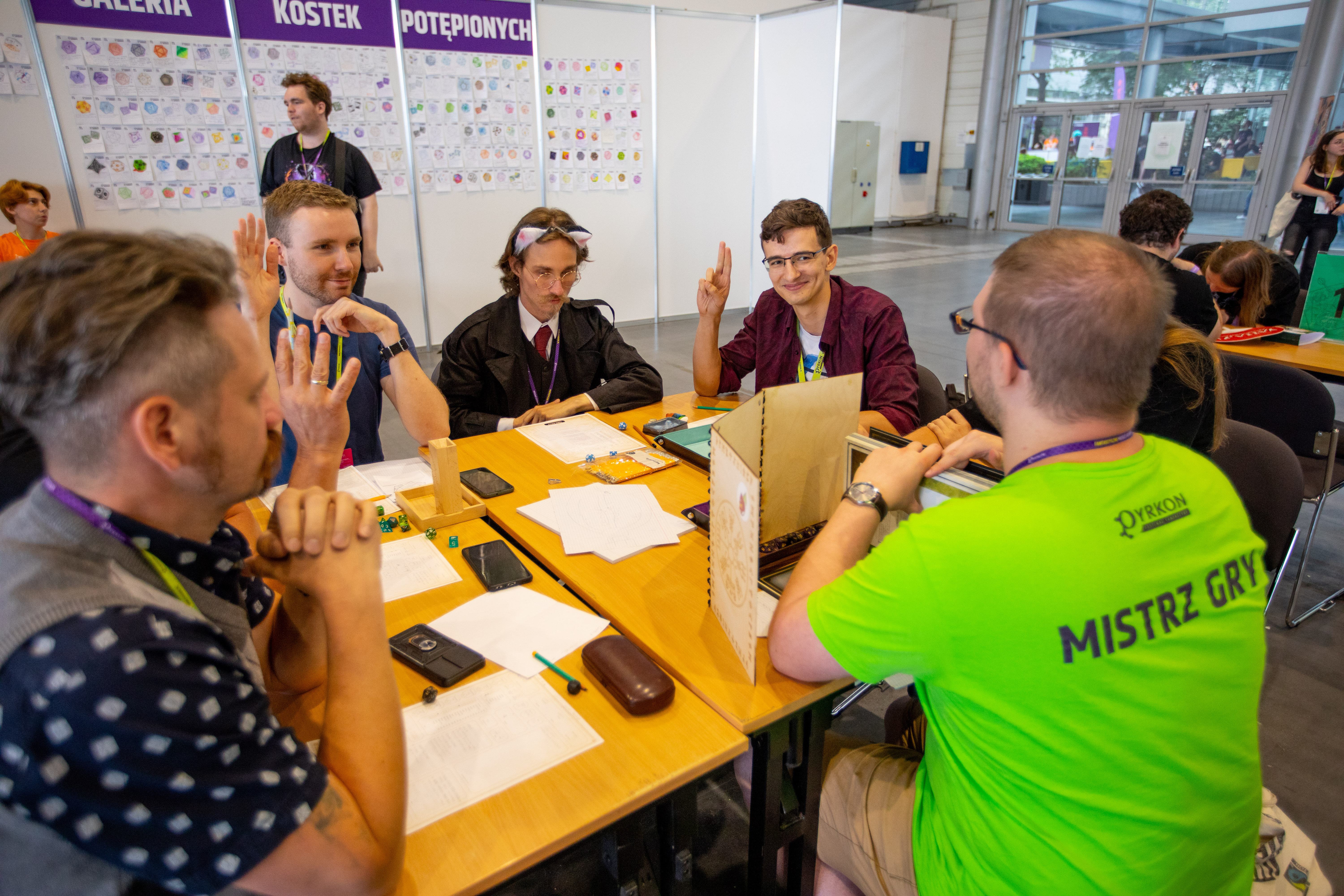 Gracie? Prowadzicie? A może to Wasze pierwsze podejście? Witajcie w RPGralni na Pyrkonie!